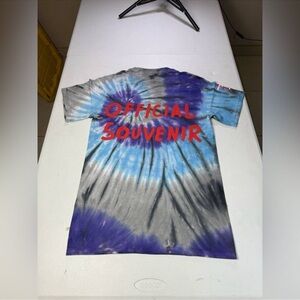 New 2019 TRAVIS SCOTT ASTROWORLD OFFICIAL SOUVENIR Tie Dye Shirt MEN sz
S